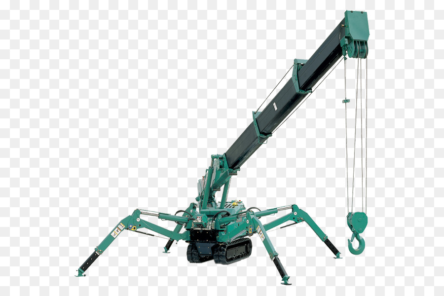 Mini Grúa Verde，Construcción PNG