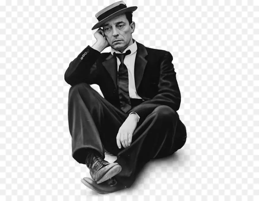 Buster Keaton，Pastel De Carne De Cerdo PNG