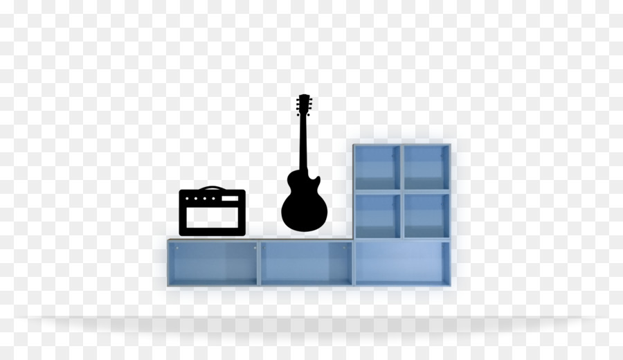 Guitarra Y Amplificador，Estante PNG