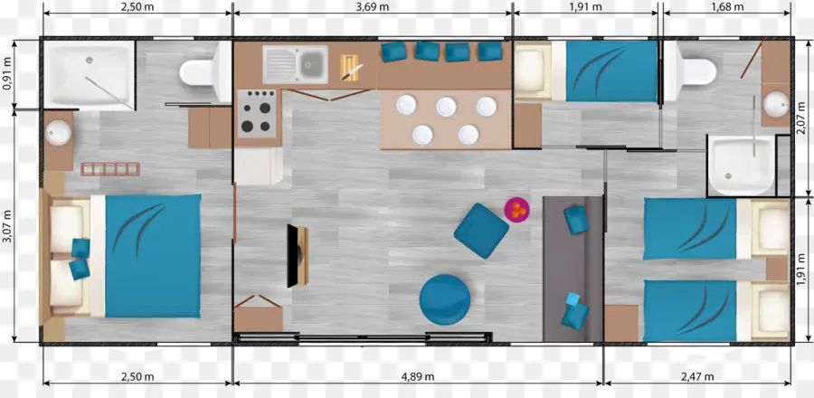 Plano De Planta，Disposición De La Casa PNG