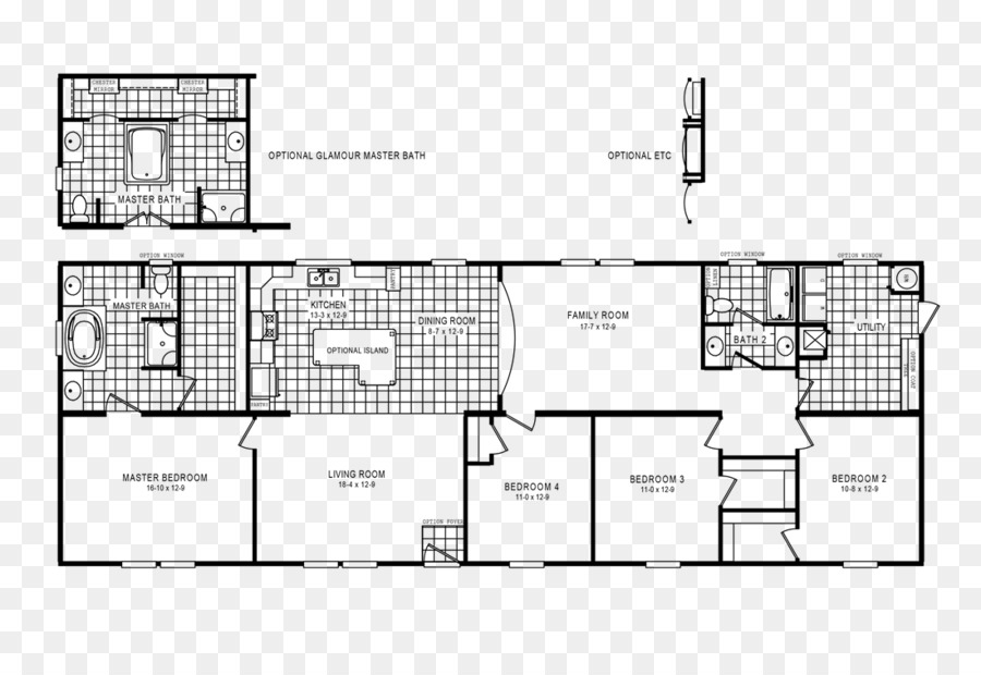 Plan De Piso，Clayton Homes PNG