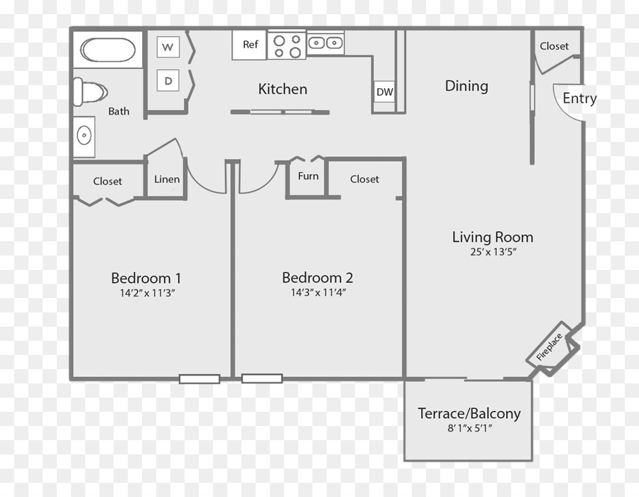 Plan De Piso，Winter Haven PNG