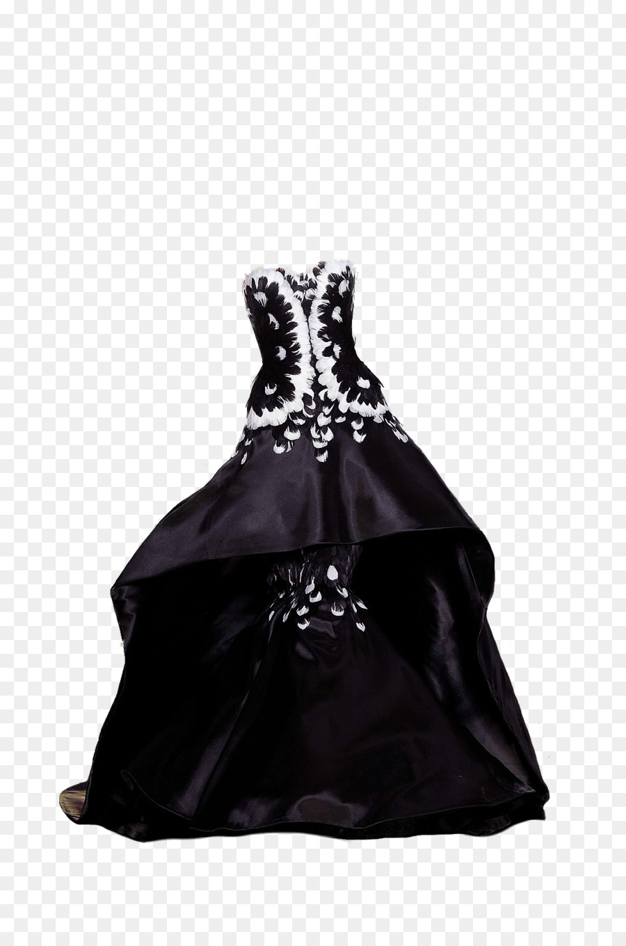 Pequeño Vestido Negro，Satinado PNG