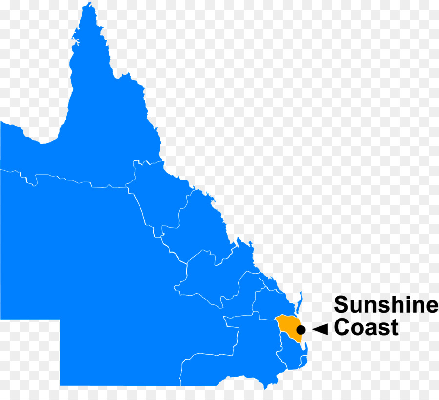 Queensland，Mapa PNG