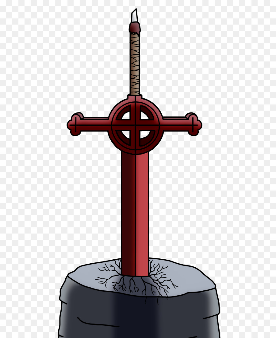 Espada En Piedra，Leyenda PNG