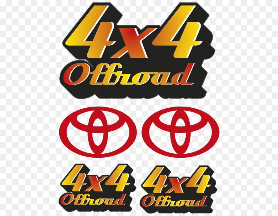 Logotipo Todoterreno 4x4，Toyota PNG