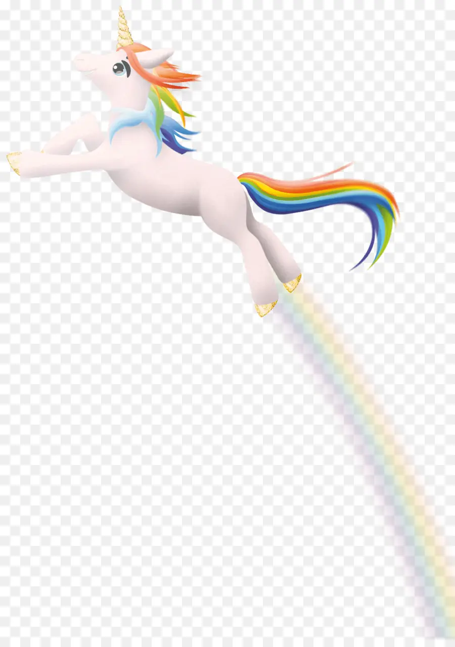 Unicornio，Arcoíris PNG