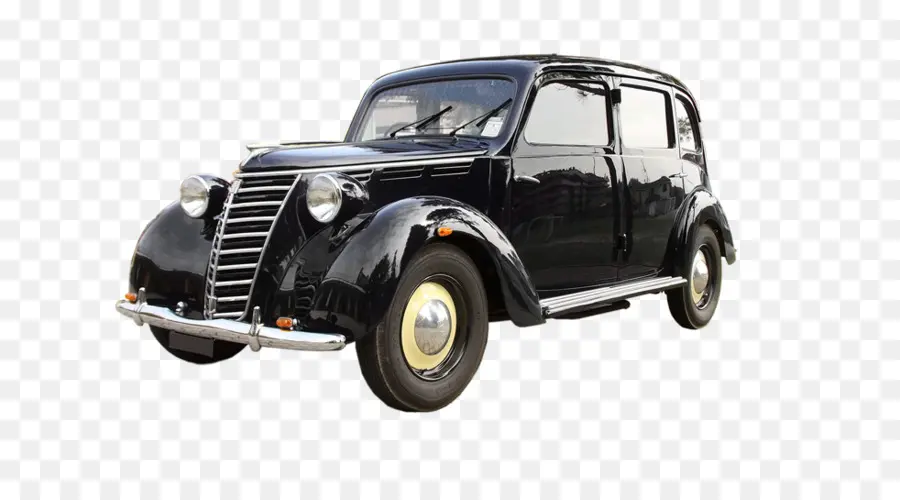 Coche Negro Antiguo，Automóvil PNG