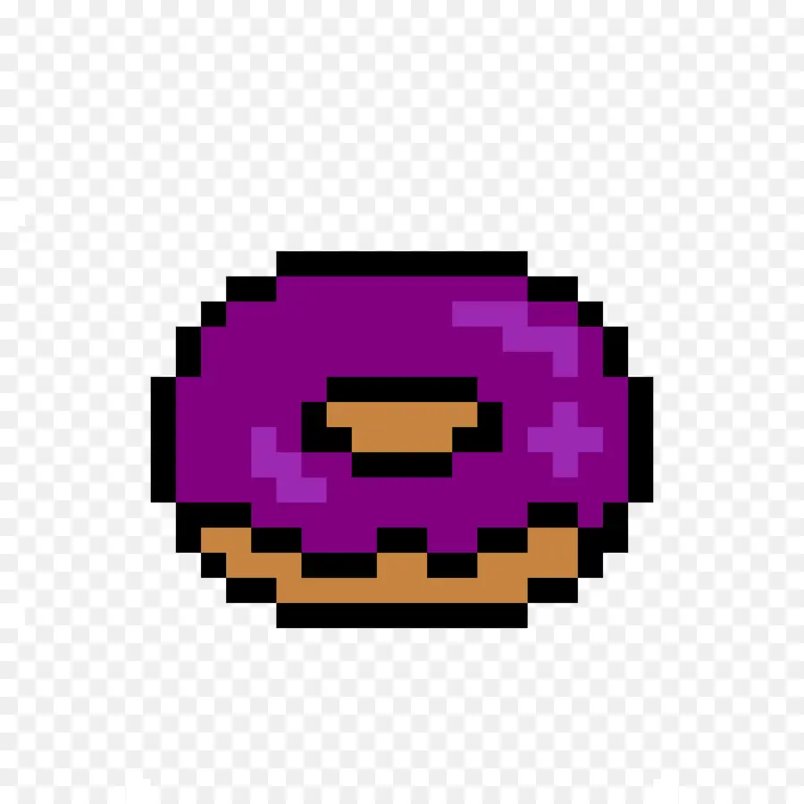 Donut De Píxeles，Píxel PNG