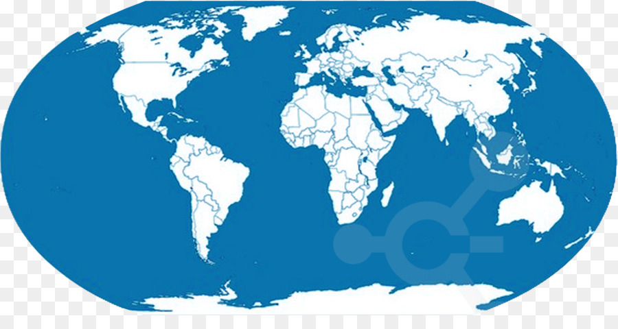 Mapa Mundial，Continentes PNG