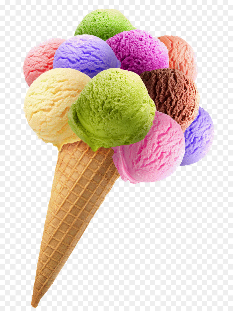 Cono De Helado，Postre PNG