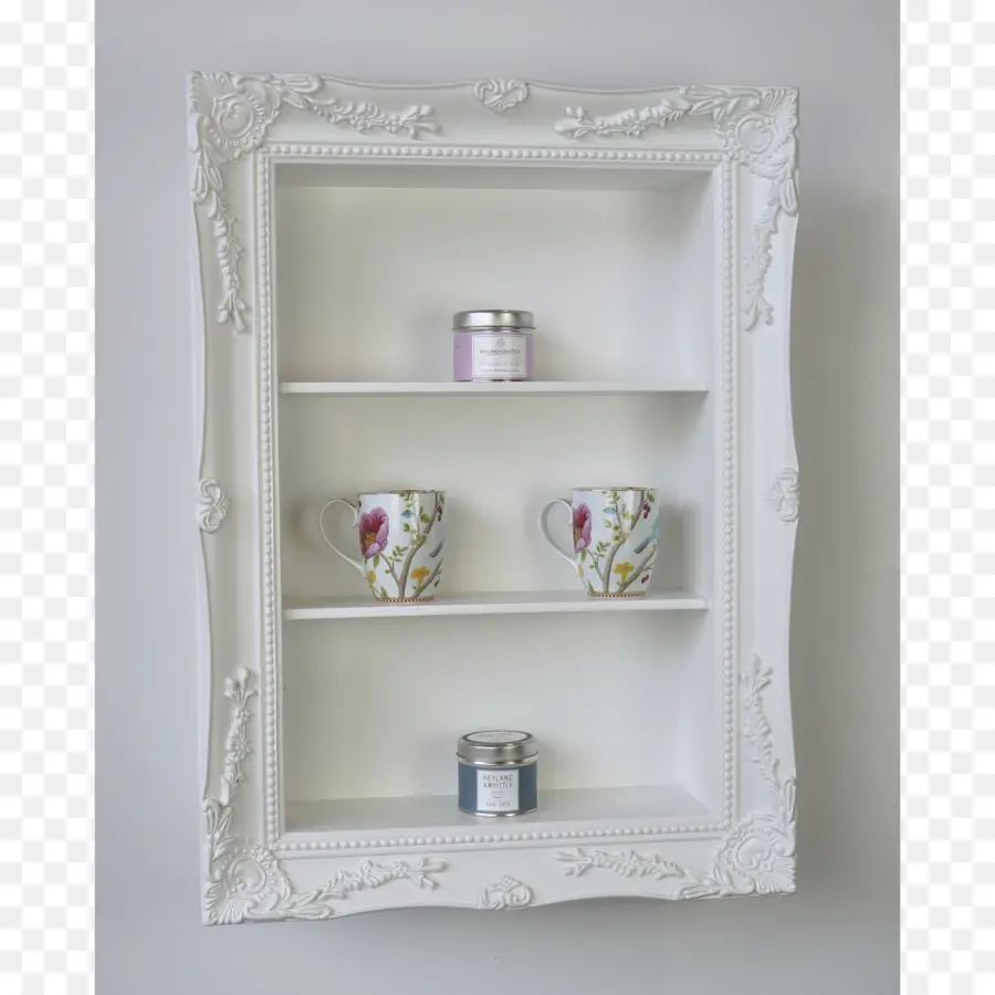 Estante Blanco，Decoración PNG