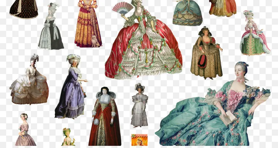 Vestidos Históricos，Antiguo PNG