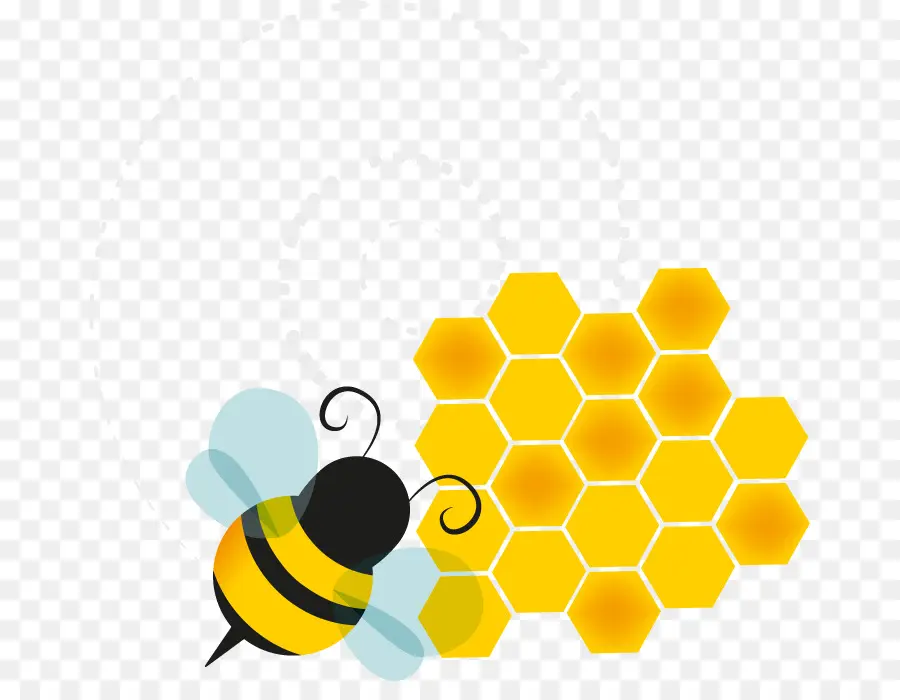 Abeja，Panal PNG