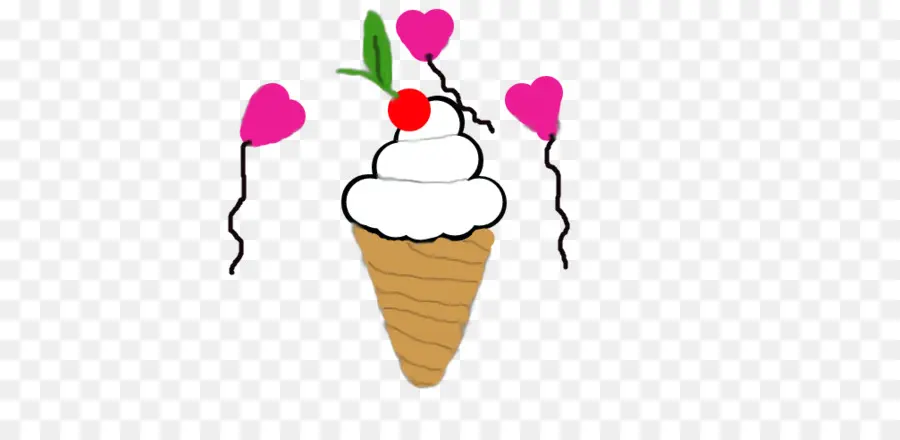 Conos De Helado，Helado PNG