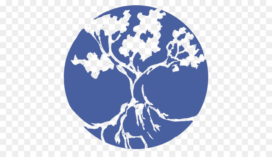 Árbol，Azul PNG