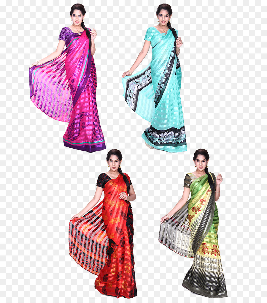 Sari，Georgette PNG