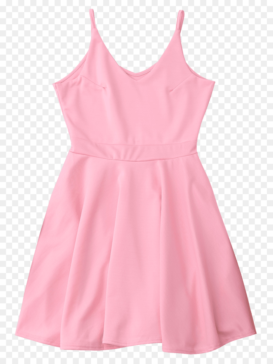 Vestido Rosa，Moda PNG