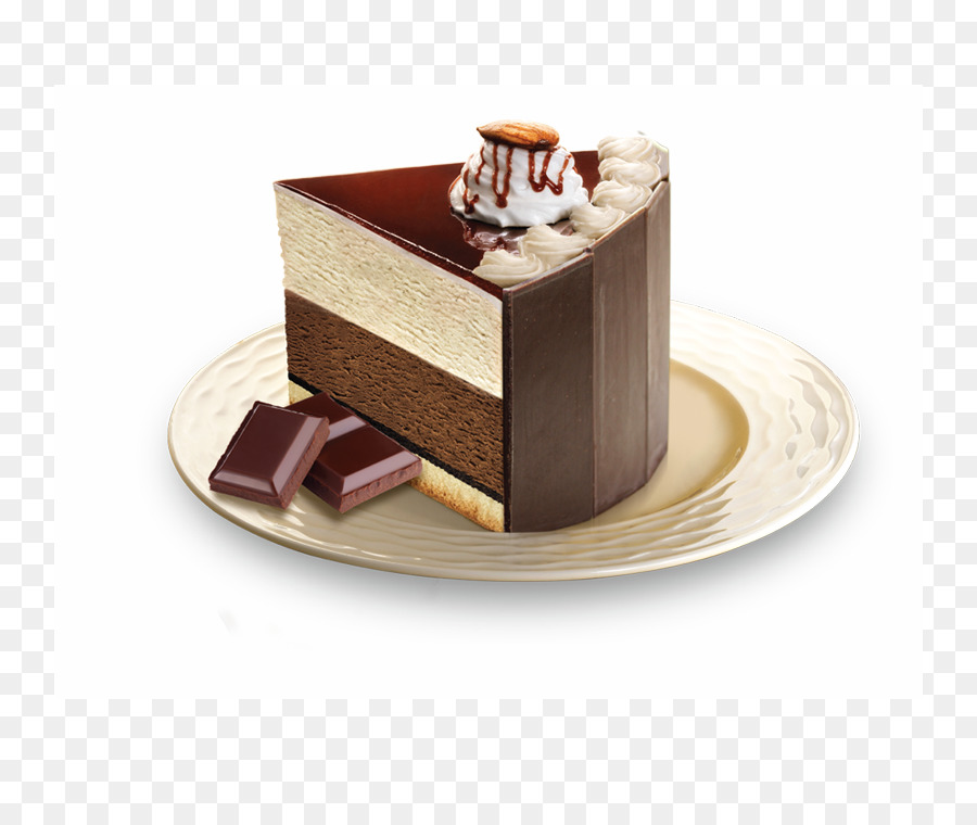 Pastel De Chocolate，Helado PNG