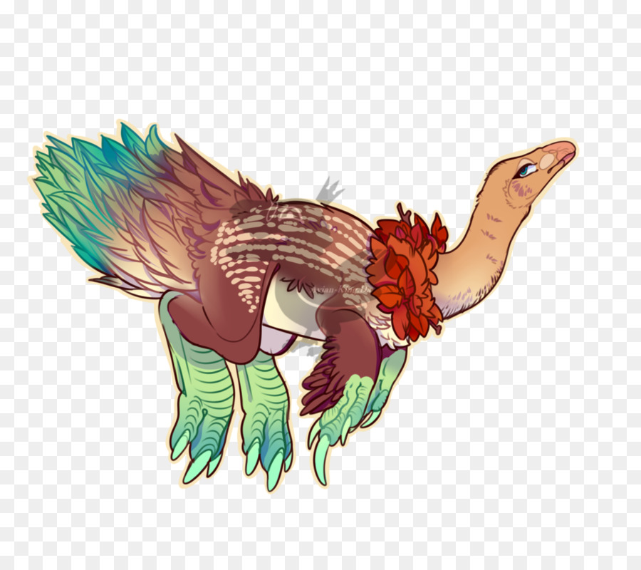 Therizinosaurus，Velociraptor PNG