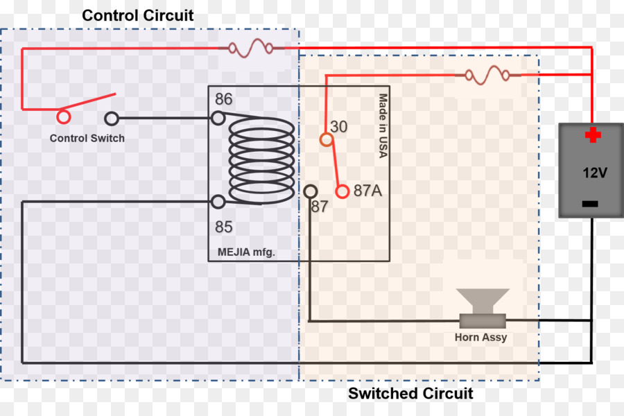 Relé，Circuito Electrónico PNG