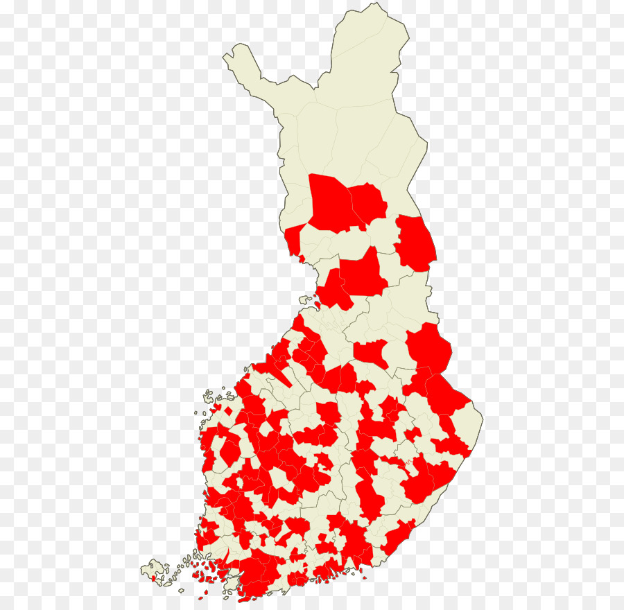 Finlandia，Comunele Finlandei PNG