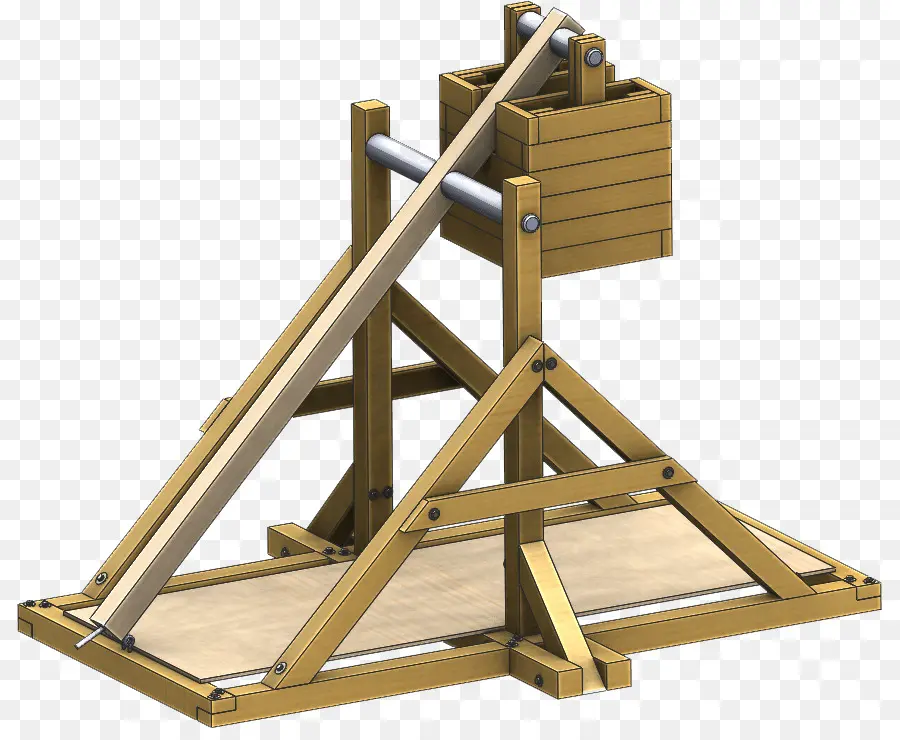 Trebuchet，Contrapeso PNG