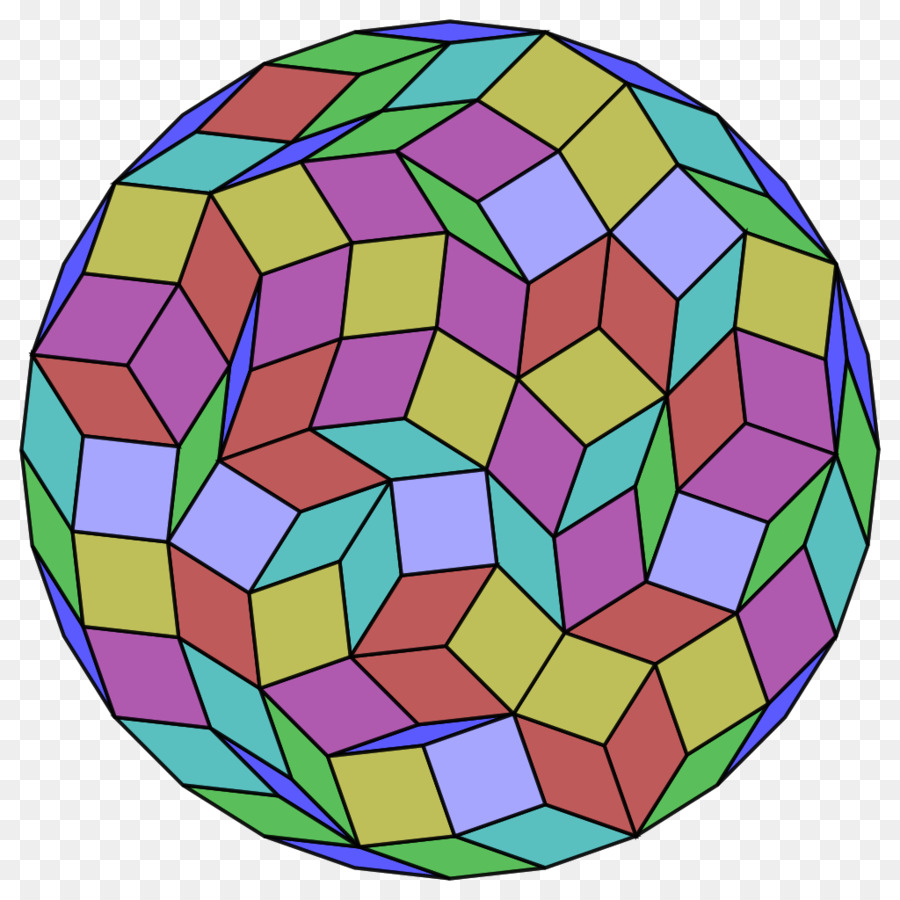 Esfera Geométrica Colorida，Forma PNG