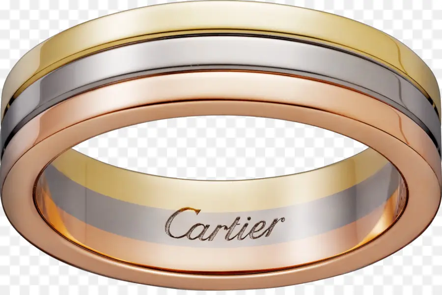 Anillo Cartier，Oro PNG