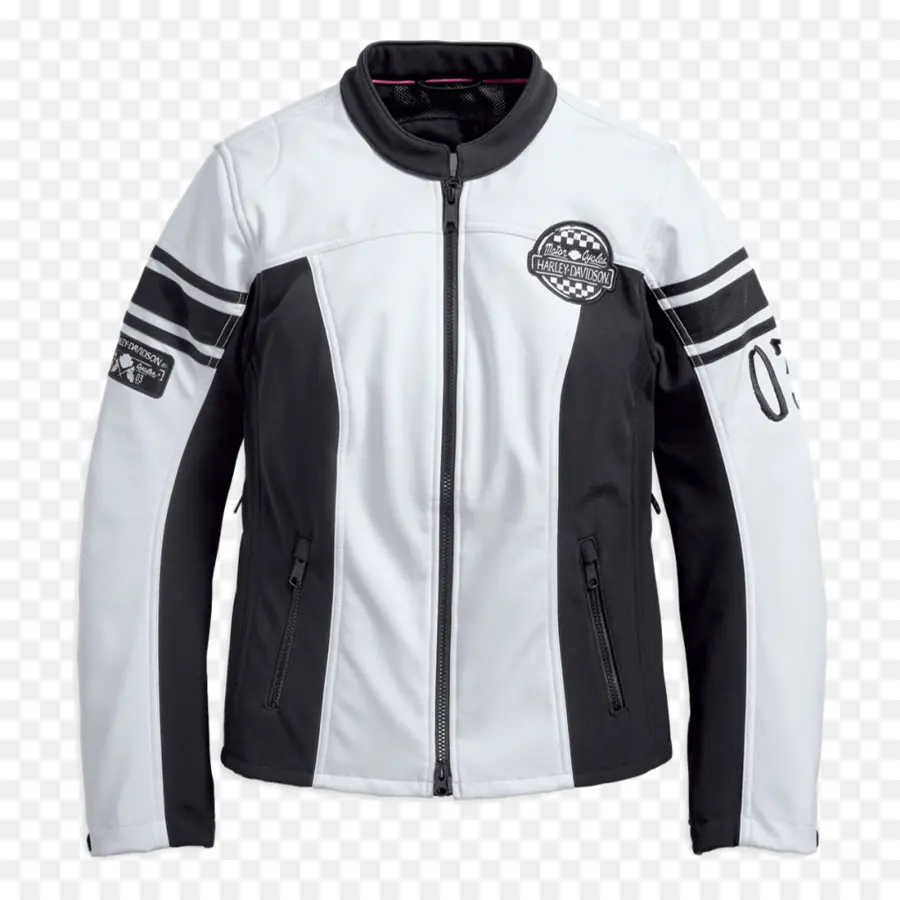 Chaqueta En Blanco Y Negro，Ropa De Calle PNG