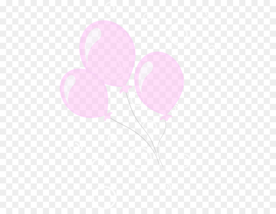 Globos Rosas，Rosa PNG