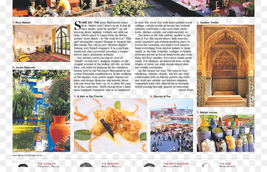 Marrakech，Wall Street Journal PNG