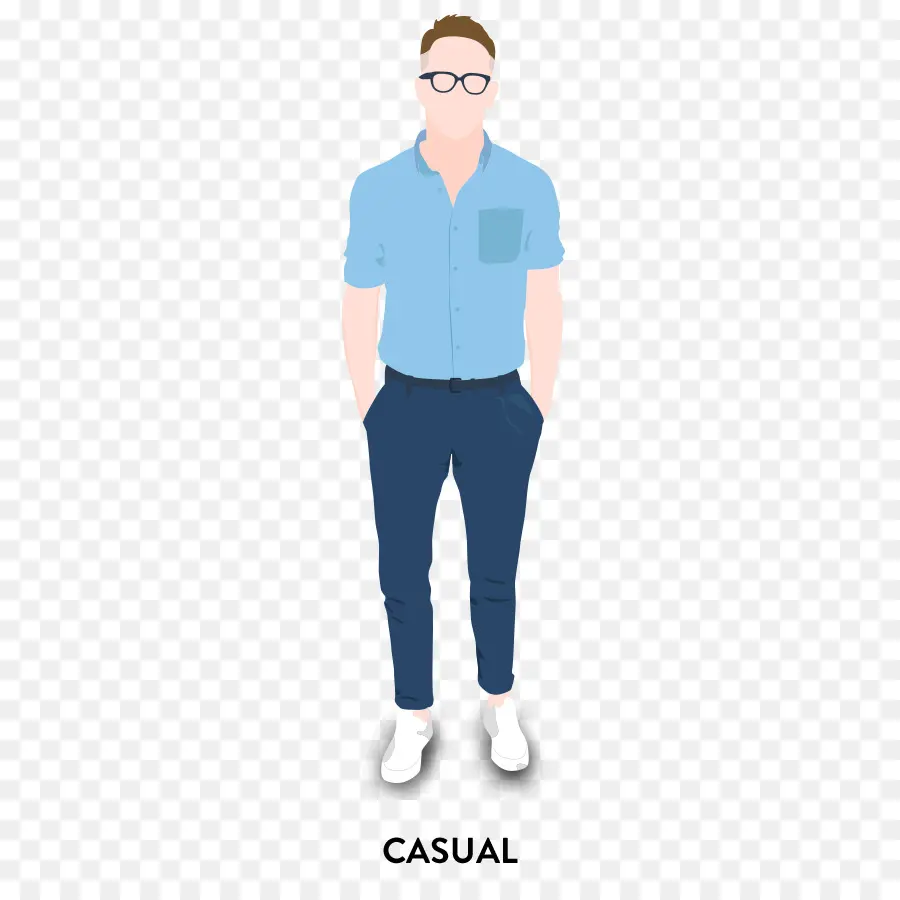 Hombre Casual，Ropa PNG