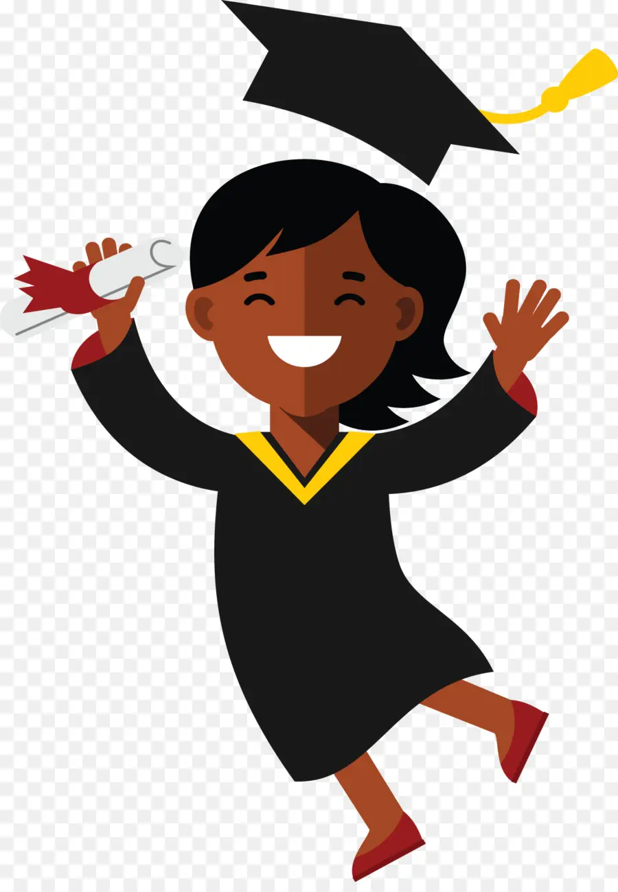 Chica De Graduación，Graduado PNG