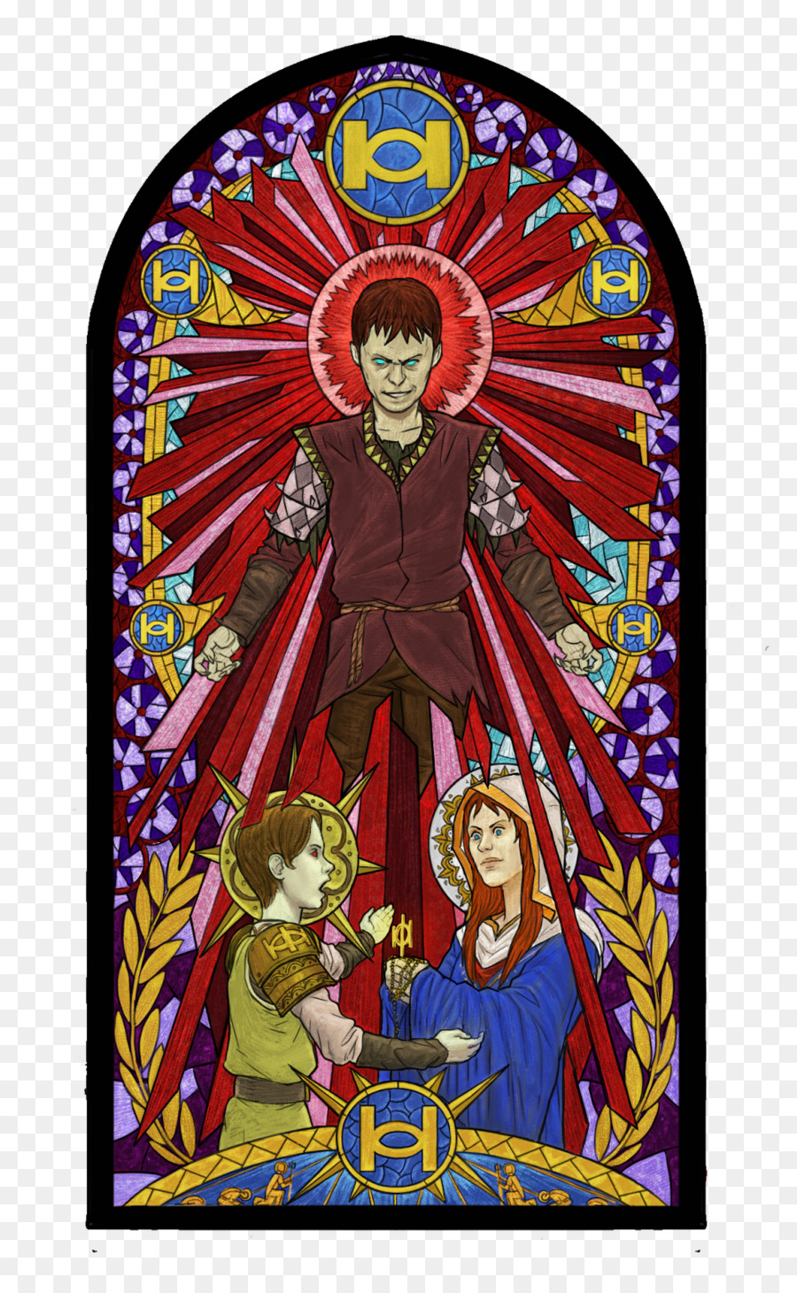 Vitral，Vaso PNG