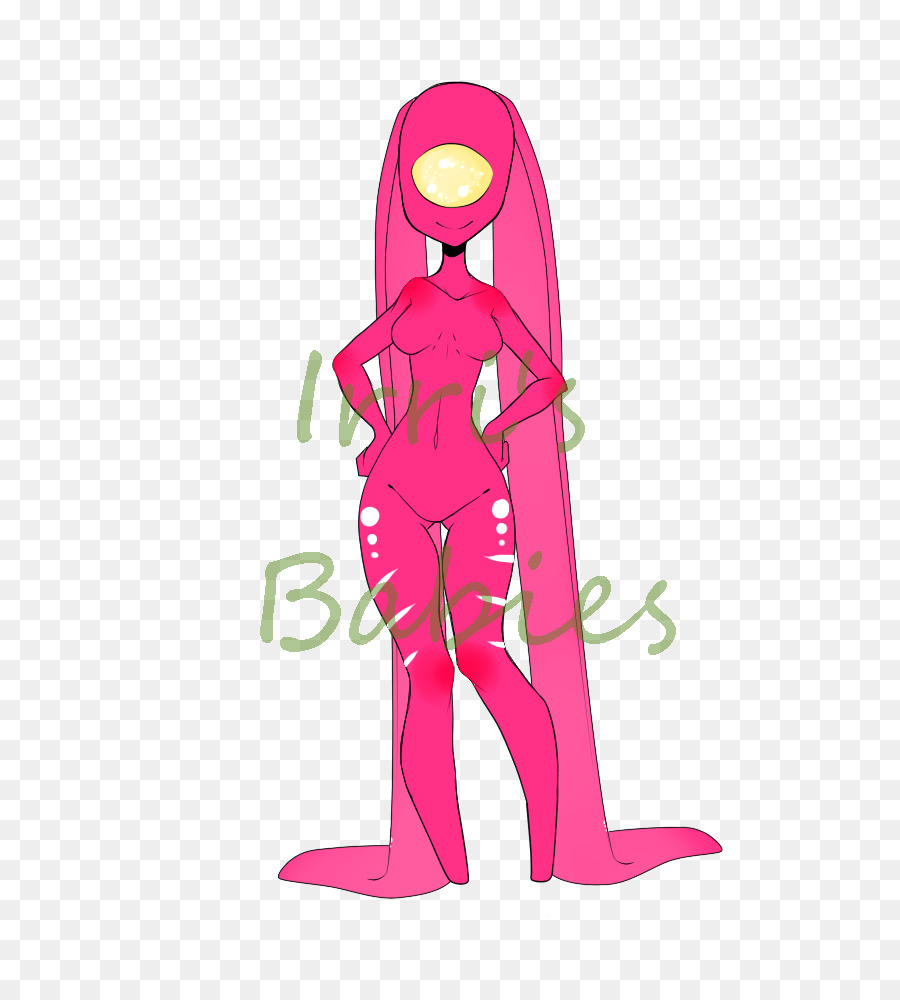 Dibujos Animados，M Pink PNG