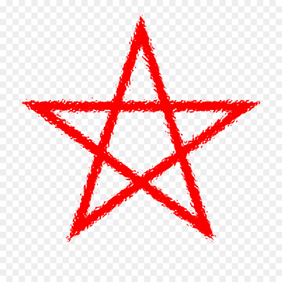 Estrella Roja，Pentagrama PNG