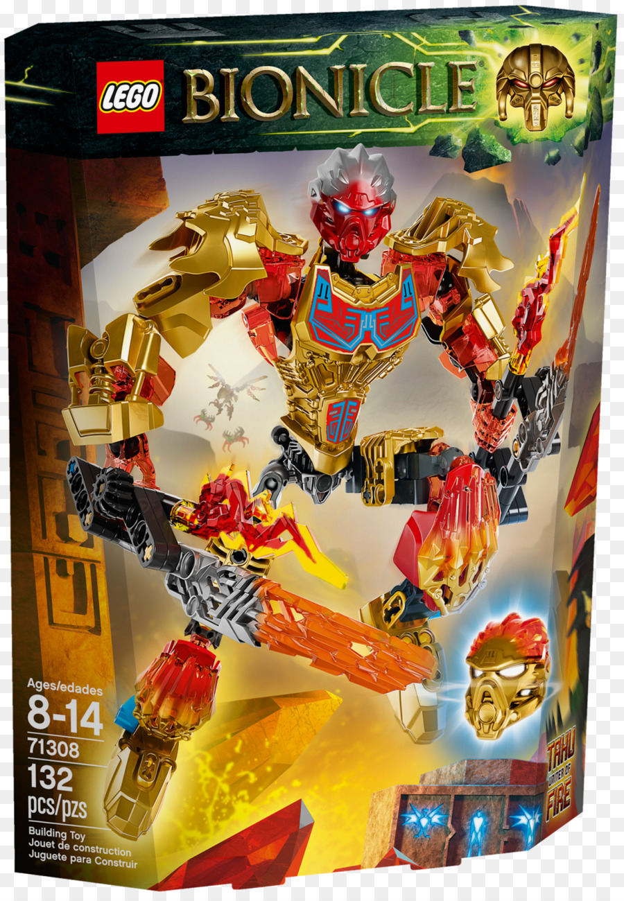 Lego 71308 Bionicle Tahu Uniter Of Fire，Lego PNG