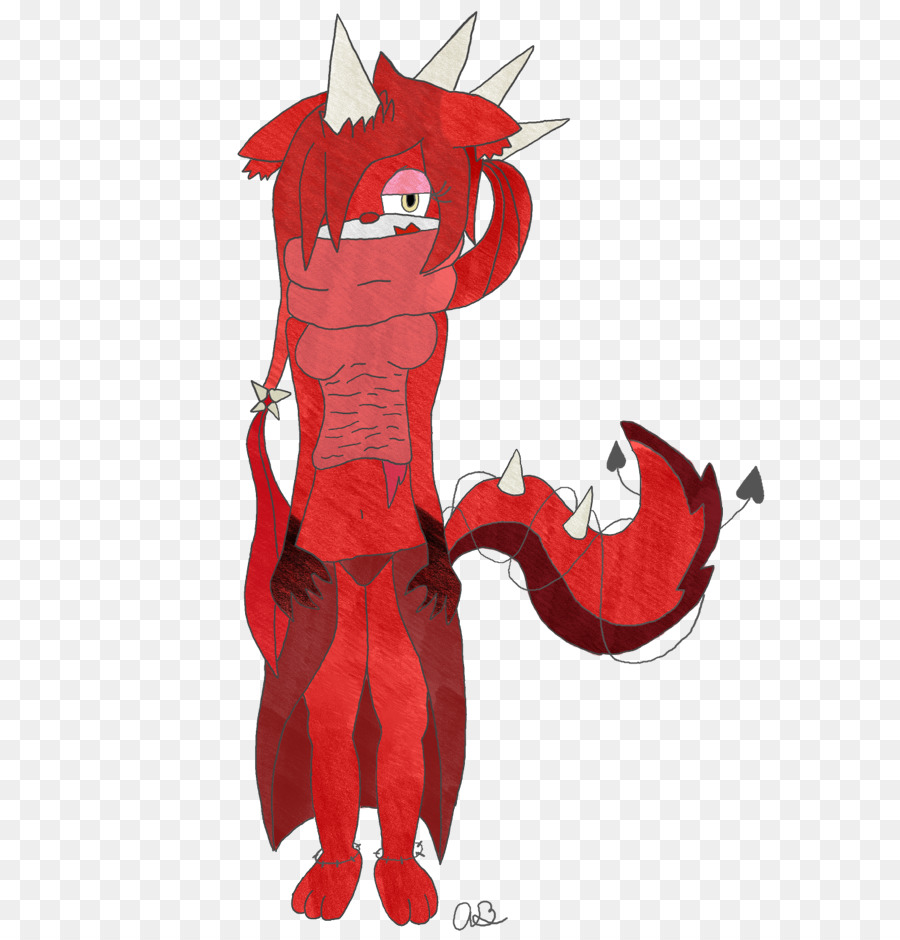 Demonio，Diseño De Vestuario PNG