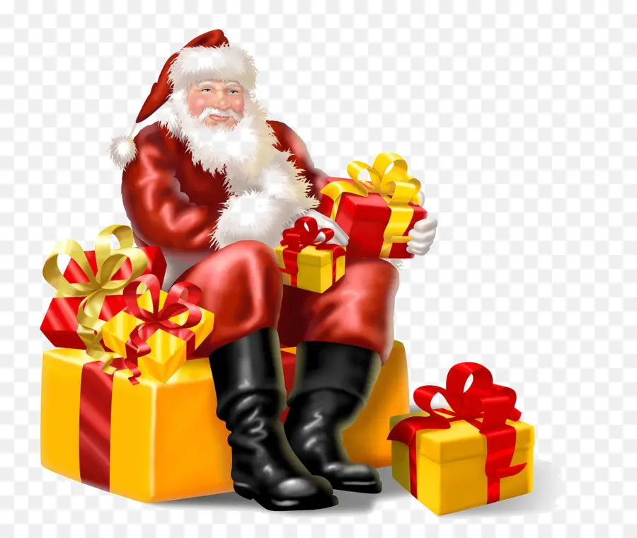 Papá Noel，Santa Claus PNG