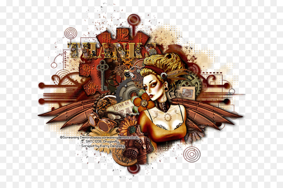 Mujer Steampunk，Steampunk PNG