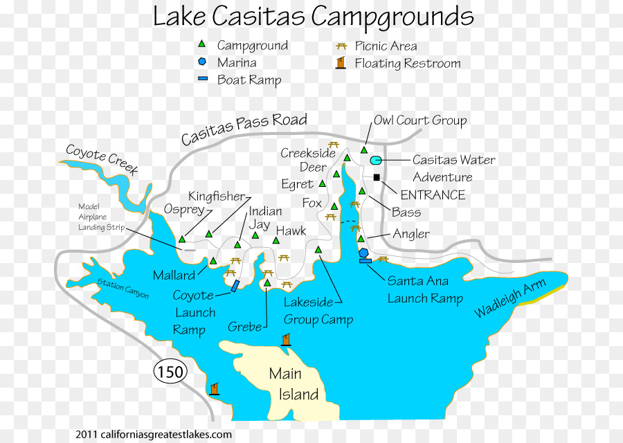 El Lago Cachuma，Lago Castaic PNG