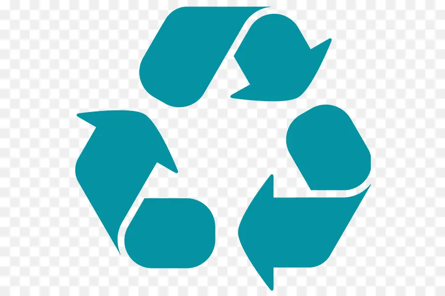 Símbolo De Reciclaje Azul，Reciclar PNG