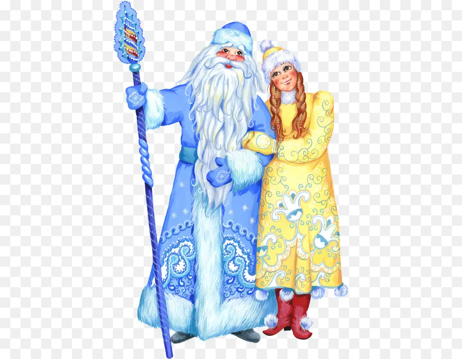 Ded Moroz，Sneguurochka PNG