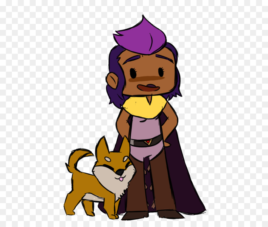 Personaje De Dibujos Animados Con Perro，Cabo PNG