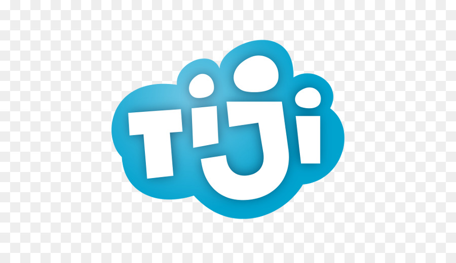 Logotipo De Tiji，Azul PNG