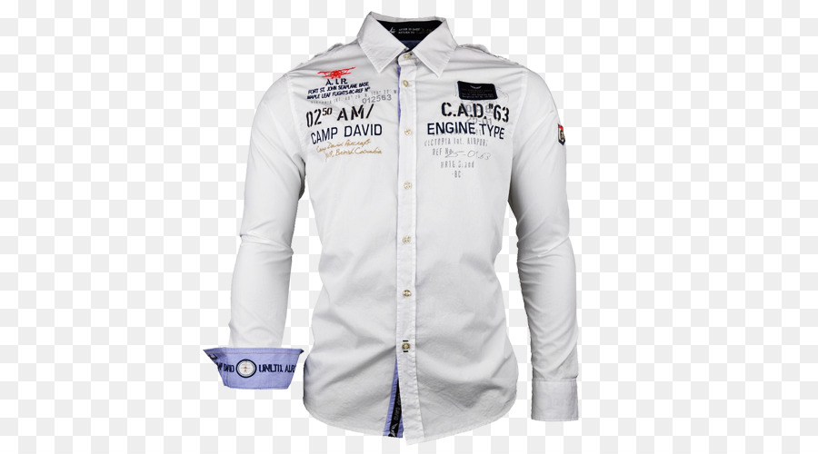 Camisa Blanca，Manga Larga PNG