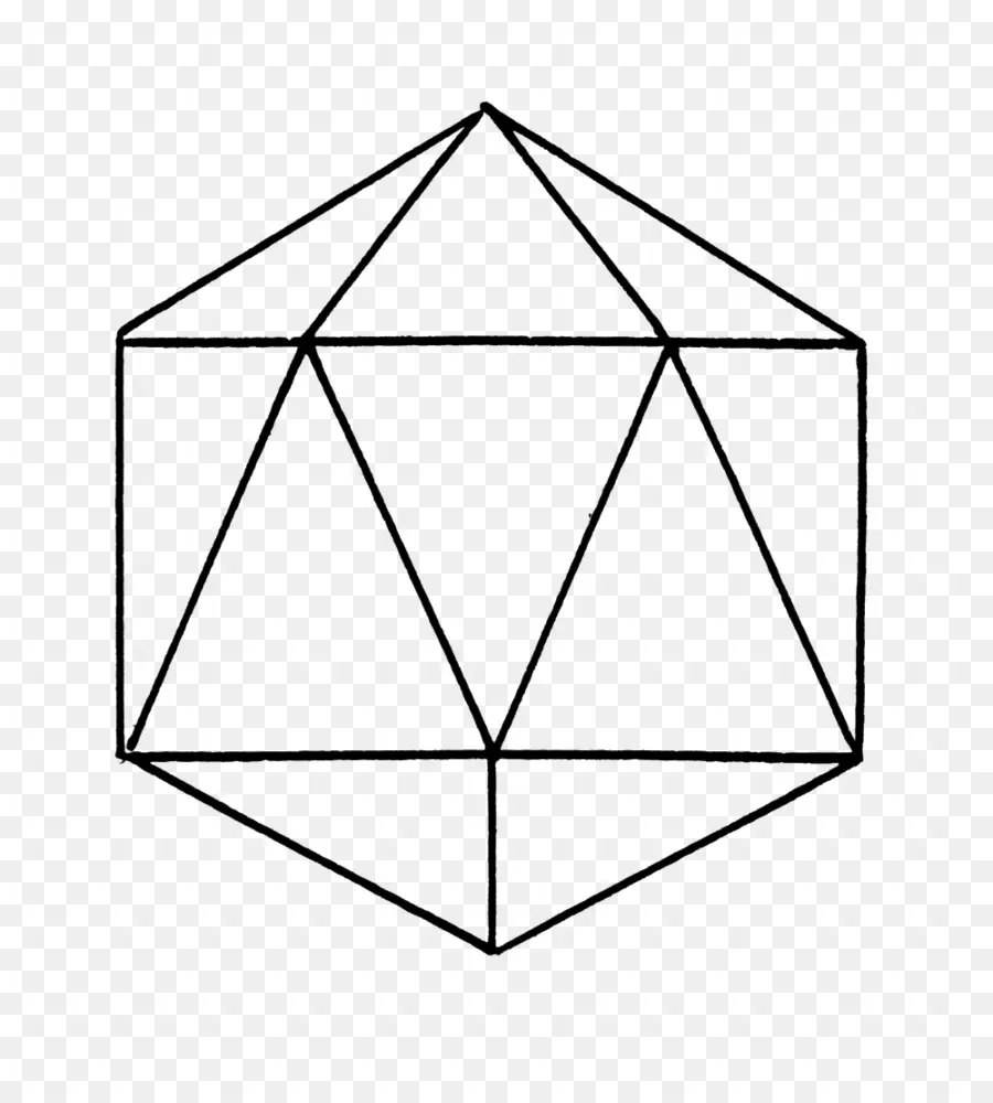 Estelación，Icosaedro PNG