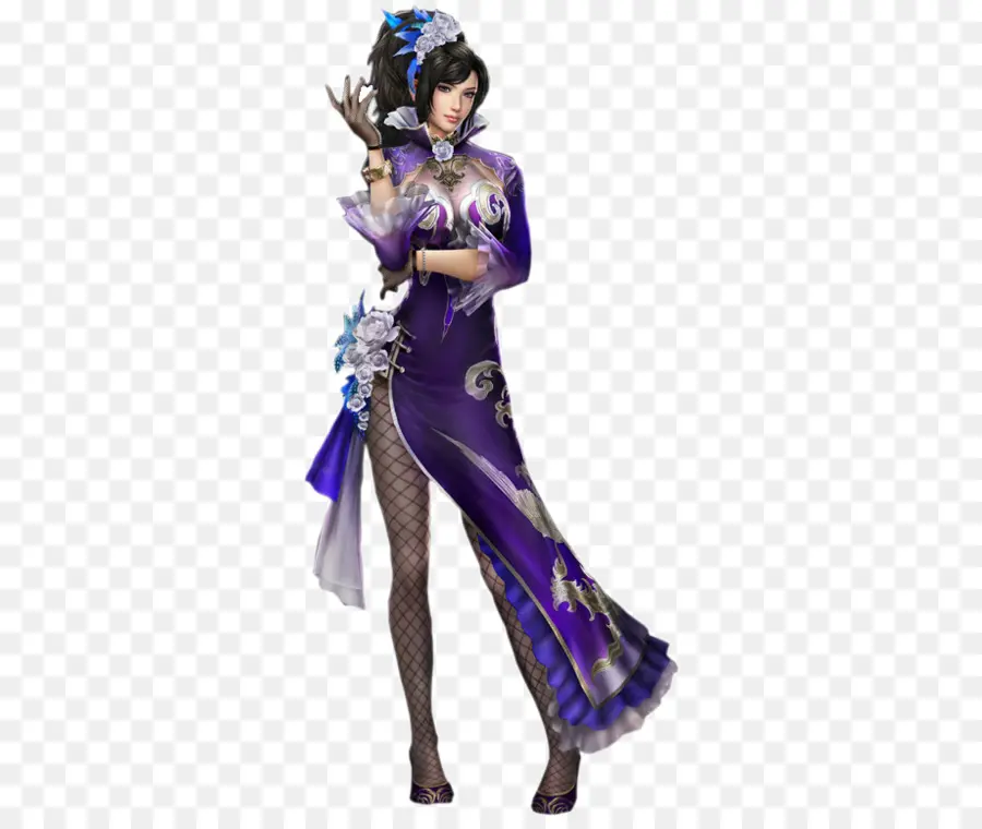 Lady Zhen，Dynasty Warriors 8 PNG