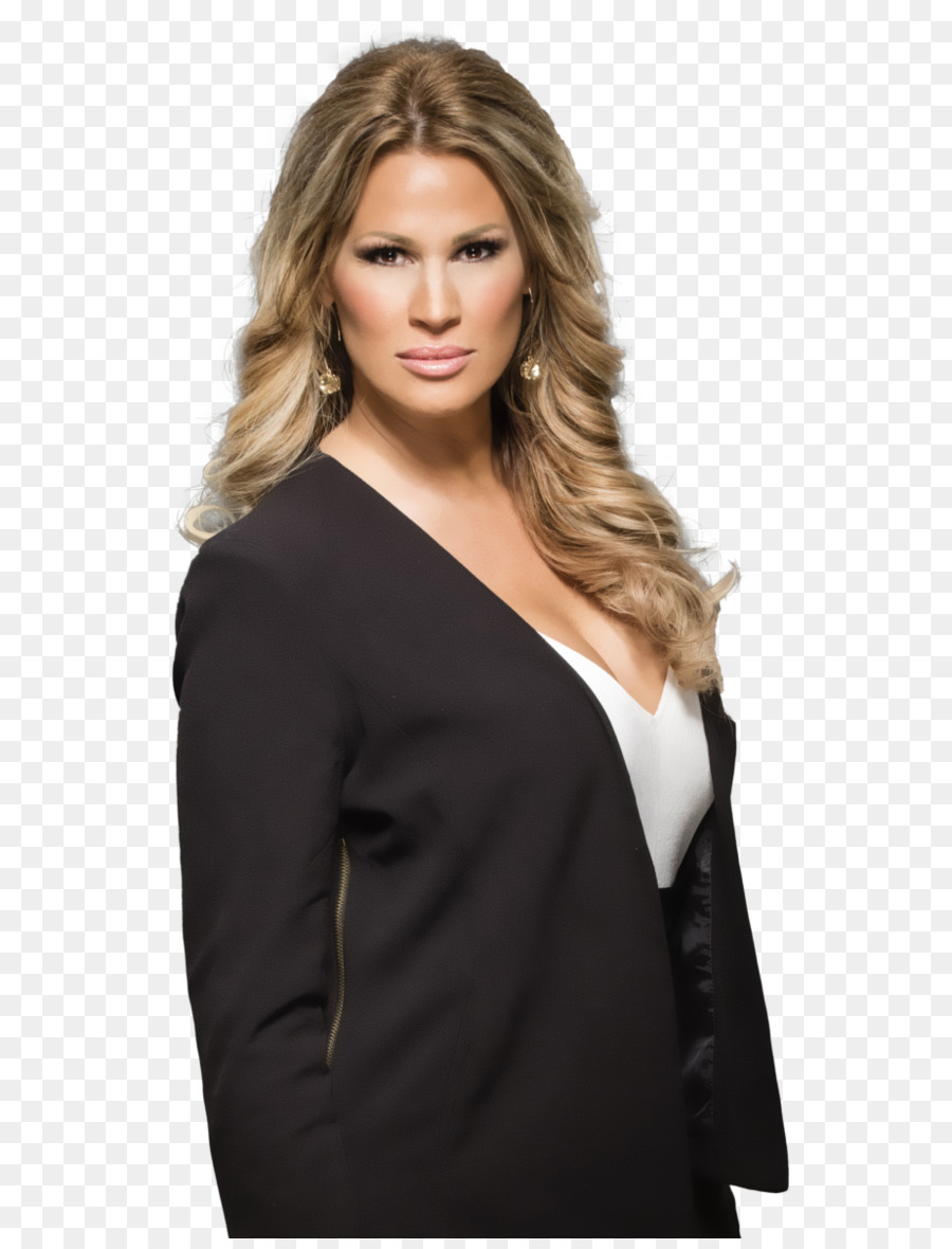 Mujer En Traje Negro，Rubio PNG